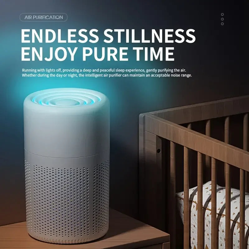 HEPA Air Purifier Home Deodorizer with Scented Sponge